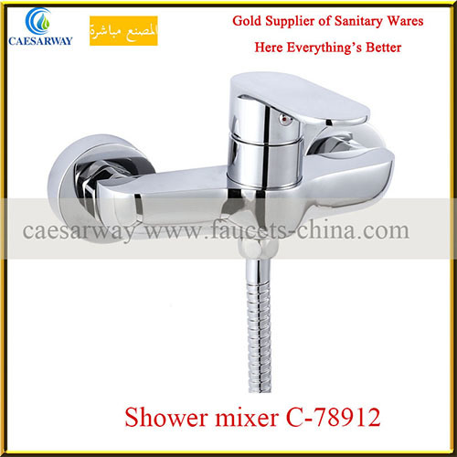 Single Handle Chromed Shower Faucet