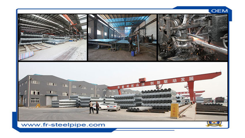 China Manufacturer of ASTM A53 ERW Steel Pipe Black Welded Carbon Steel Piping ERW Carbon Welded Steel Tube