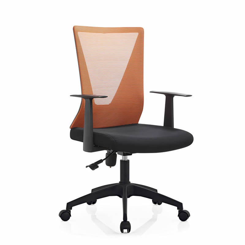 MID Mesh Back White Lift Computer Office Chair for Desks