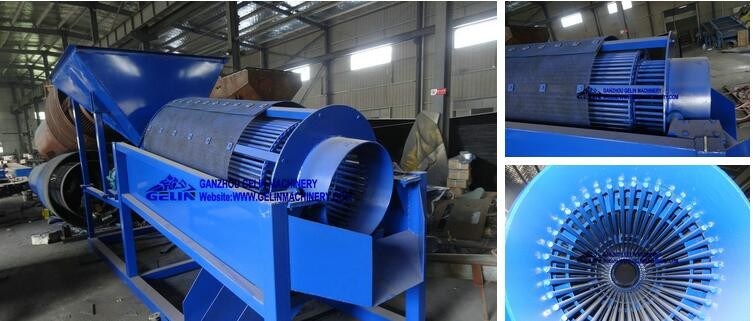 Mobile Gold Trommel Screen Washing Plant