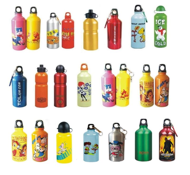 400ml-750ml Colorful Stainless Steel Sports Water Bottle