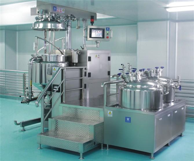 High Shear Cosmetic Vacuum Emulsifying Mixer