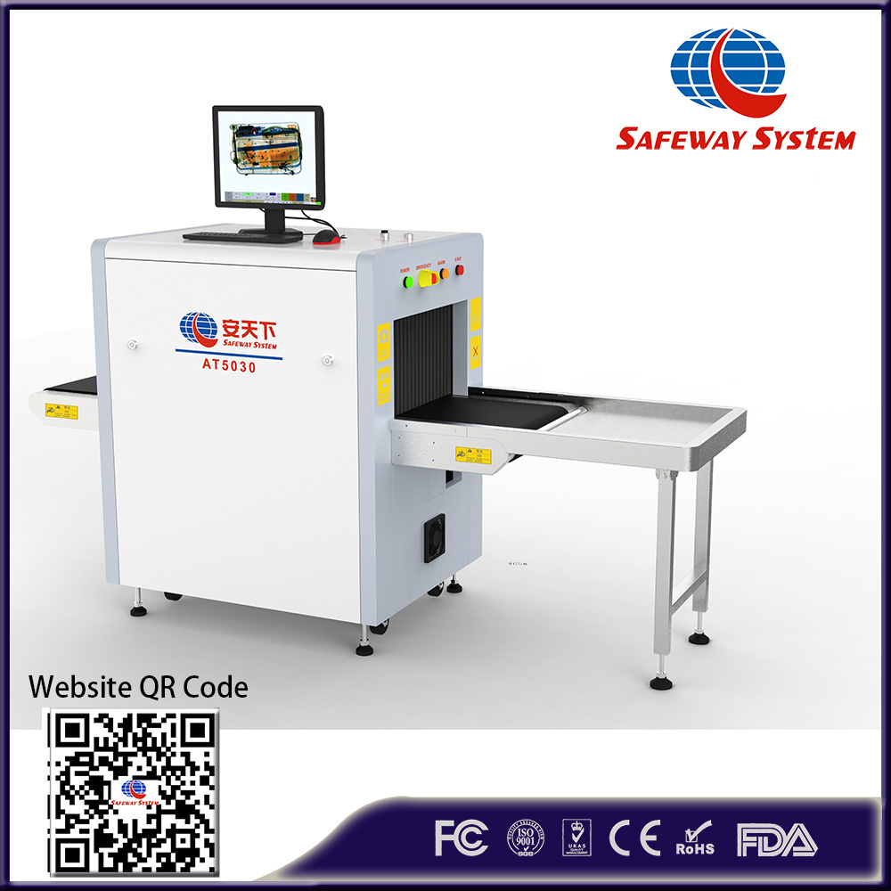 High Resolution X-ray Baggage Screening Scanner Checking Luggage Machine