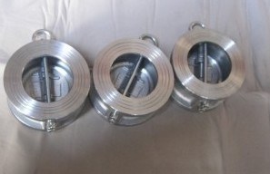 Stainless Steel Wafer Type Dual Plate Check Valve ANSI 150lb