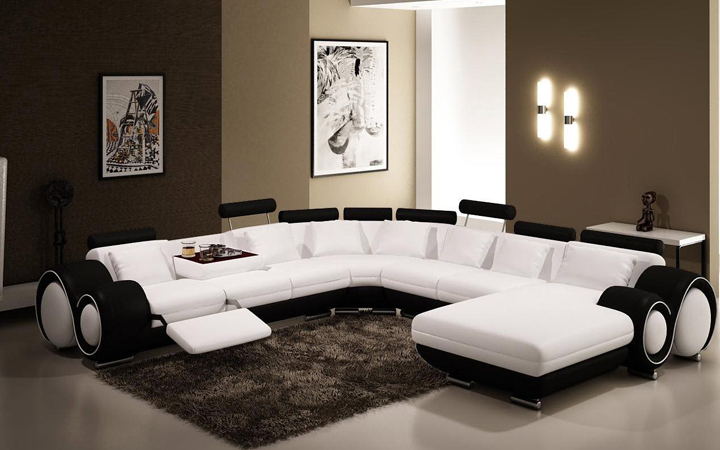 100% Top Grain Cheap Leather Sofa with Factory Prices