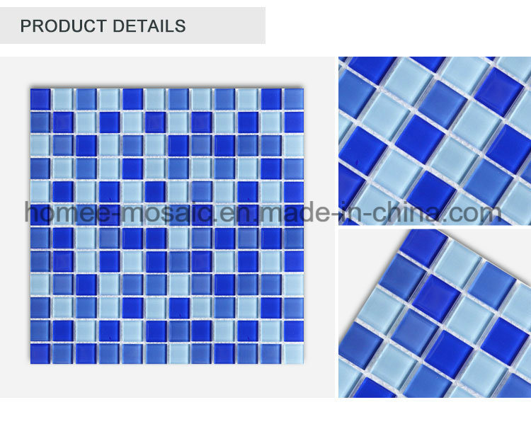 Popular Waterproof Glossy Swimming Pool Mosaic Tile