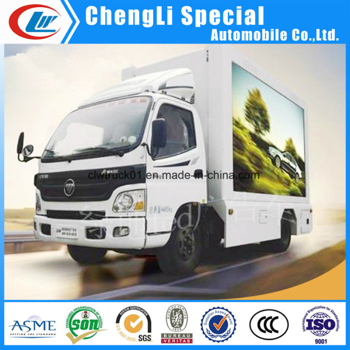 Mobile Roadshow Portable Stage LED Display Advertising Truck