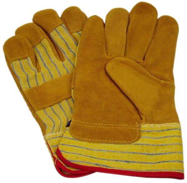 Cold Protection Warm Work Welding Leather Gloves High Wear Resistance