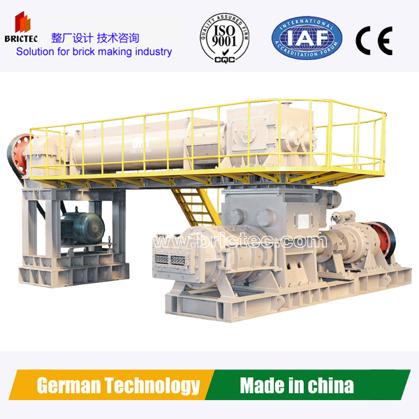 Double Stage Fly Ash Brick Extruder Exported to India Price