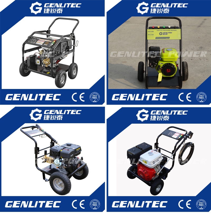 13HP Gasoline High Pressure Washer Cleaner with Four Wheels