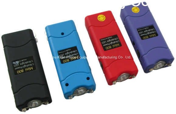 Mini Stun Gun with Key Chain for Self Defense Device (Mini 800P)