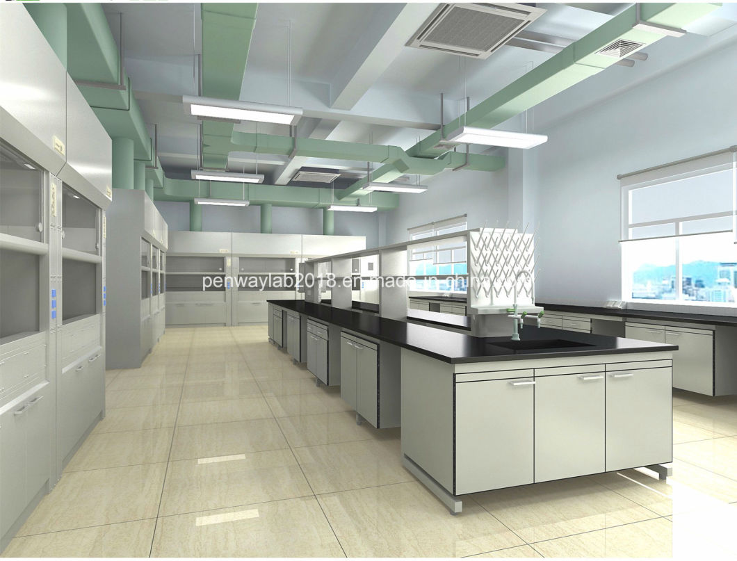 High Quality School Lab Furniture with Trespa Worktops