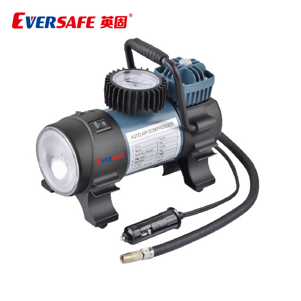 Eversafe 12V DC Portable Mini Auto Car Tire Inflator Pump