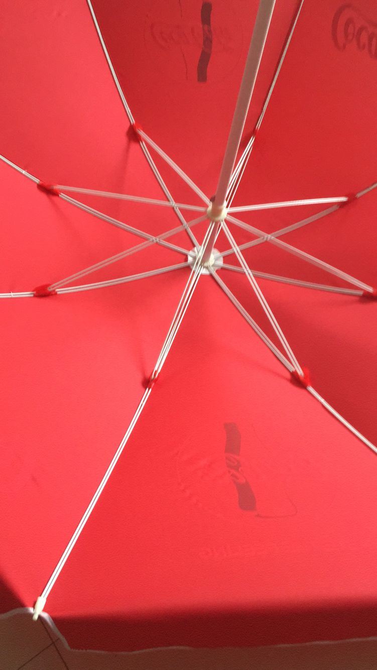 Promotional Beach Umbrella Parasol with Customer's Logo Print