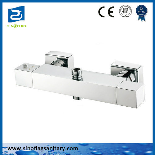 Factory Cheap Price High Quality New Design Square Thermostatic Shower Faucet