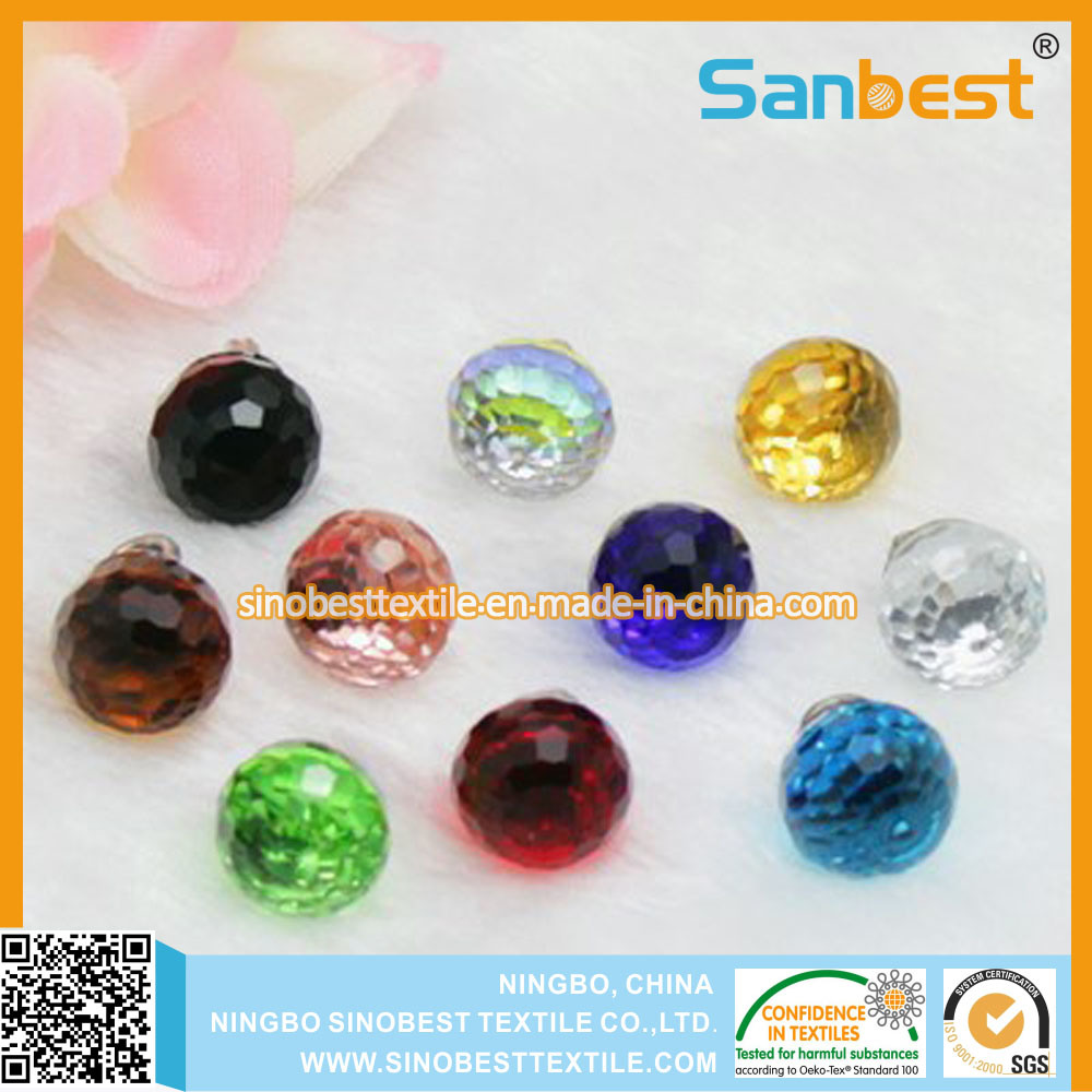 New Style Flower Acrylic Buttons for Garments