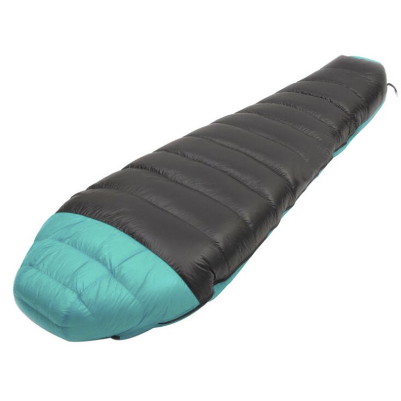 Camping Duck Down Adult Mummy Waterproof Sleeping Bag