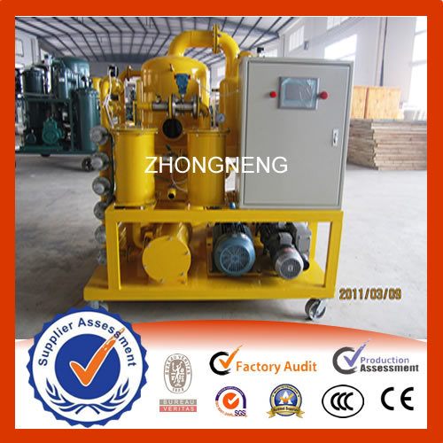 Zhongneng Vacuum Waste Transformer Oil Filtering Machine