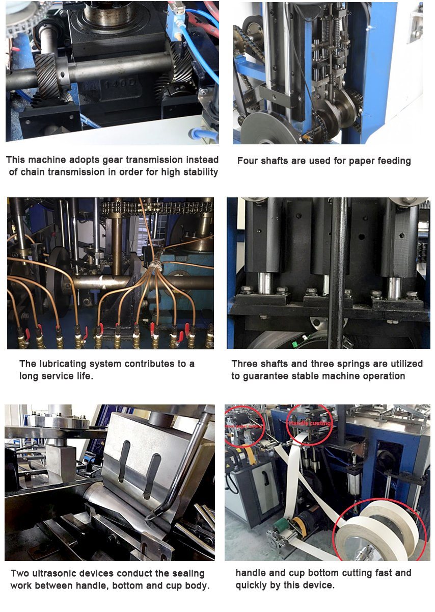 Price of Paper Cup with Handle Machine Mg-Zh