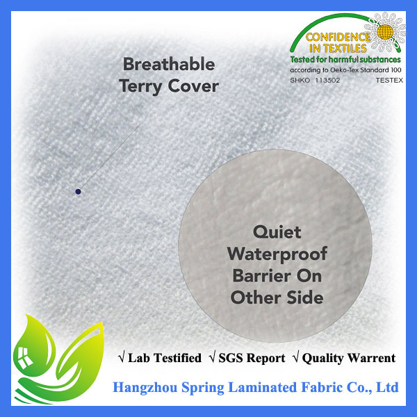 China Wholesale Hot Sale 100% 120GSM Bamboo Jersey Mattress Protector