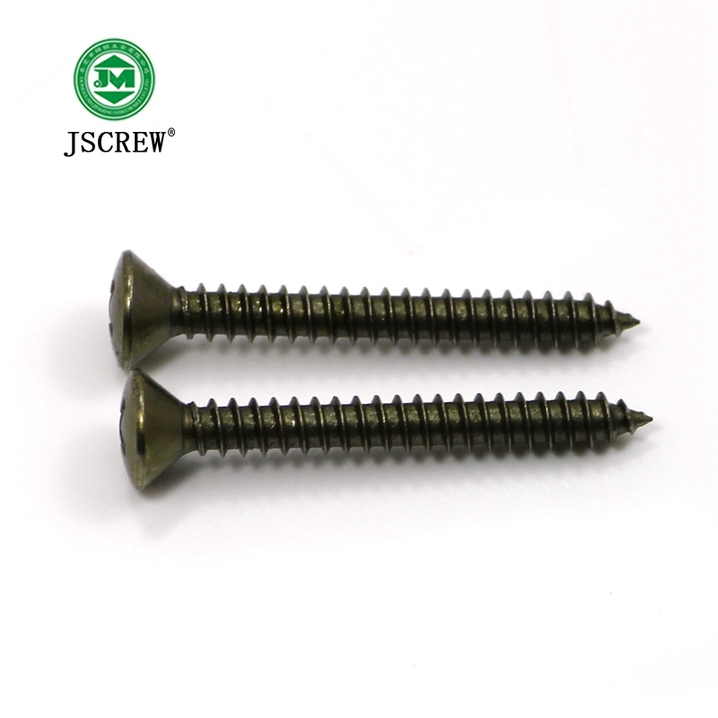 Double Countersunk Head Fine Thread Wood Screw 38mm