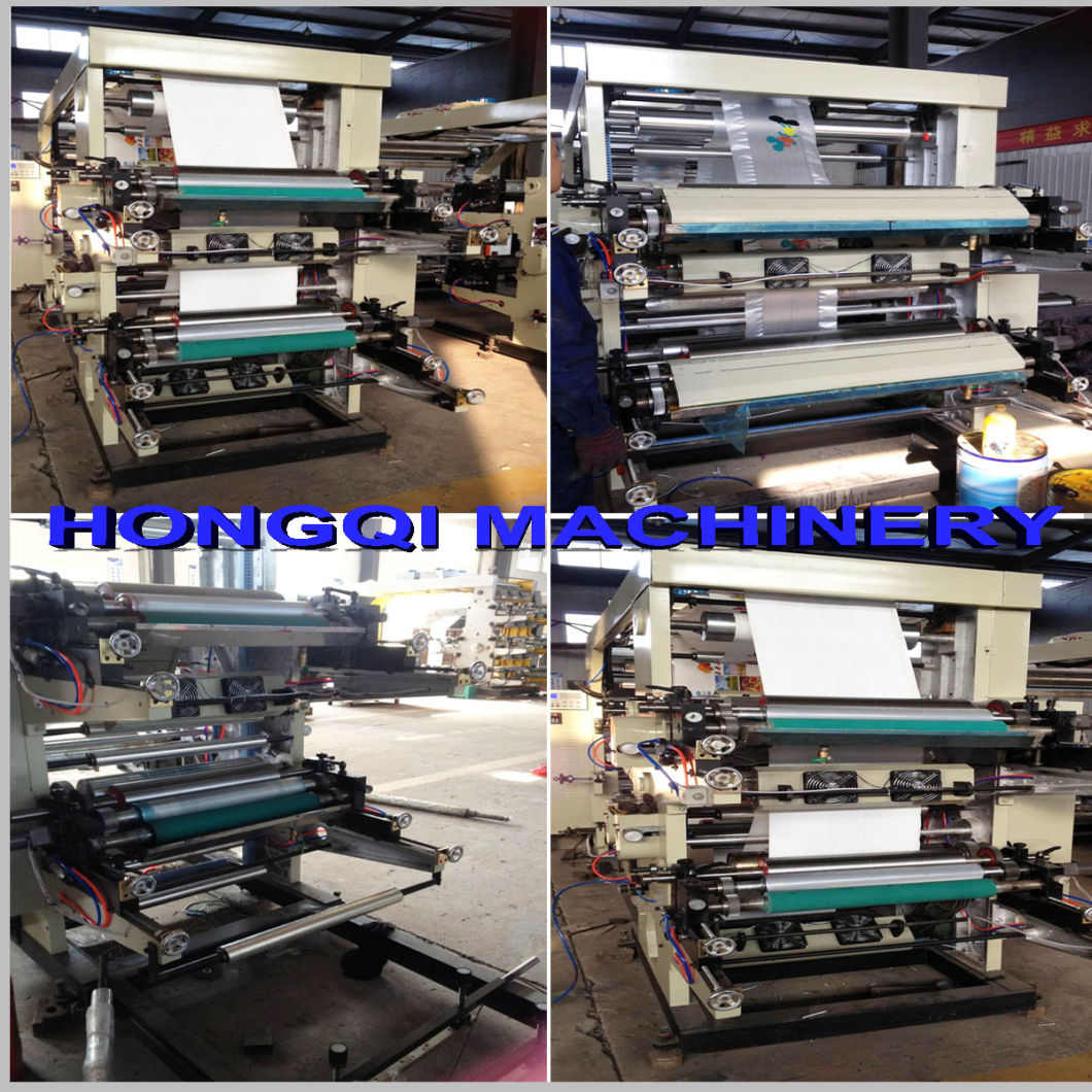 Plastic Film Flexography Printing Machine with Ceramic Anilox Roller