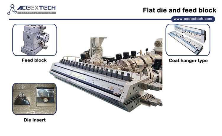 PVC ASA PMMA Composite Glazed Tile Production Line