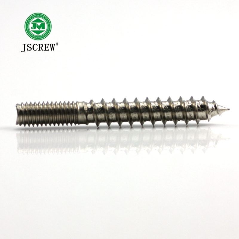 Double Head Threaded Carbon Steel Hanger Screw