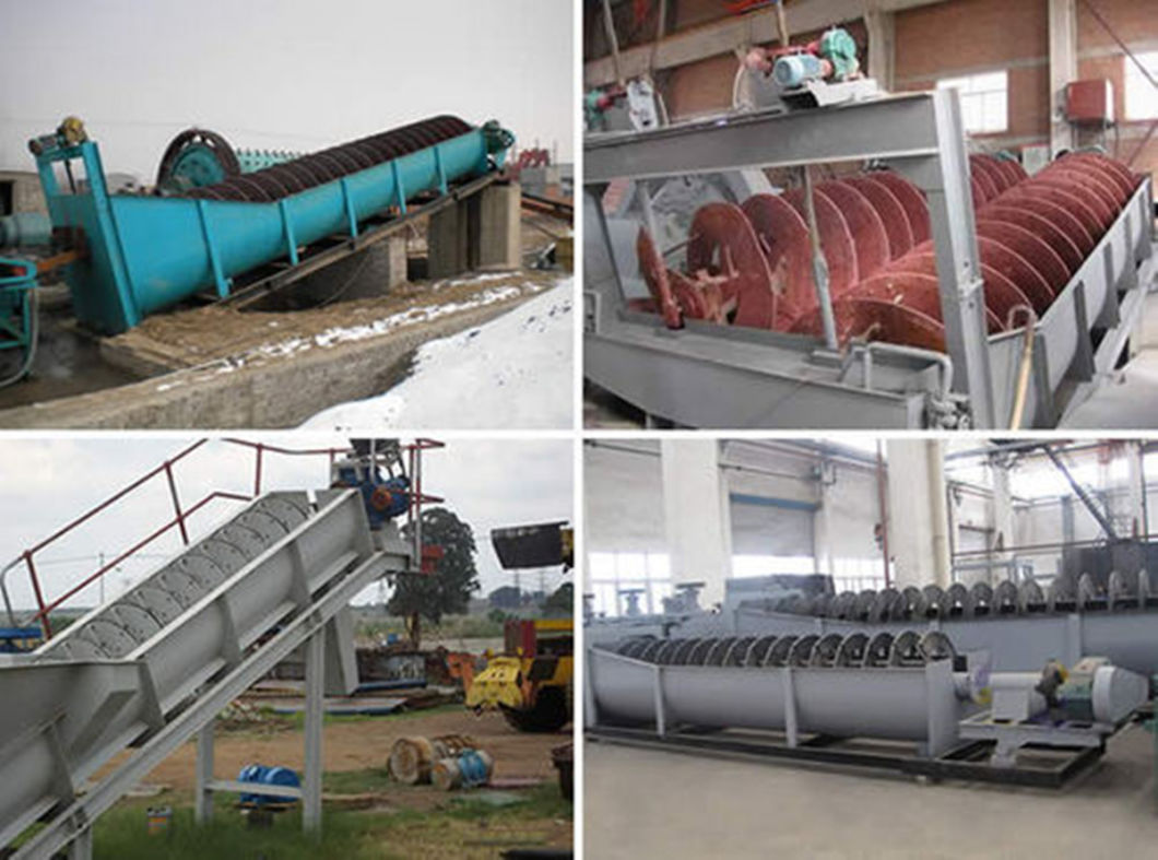 Energy Saving Sand Spiral Washer for River Sand Separating