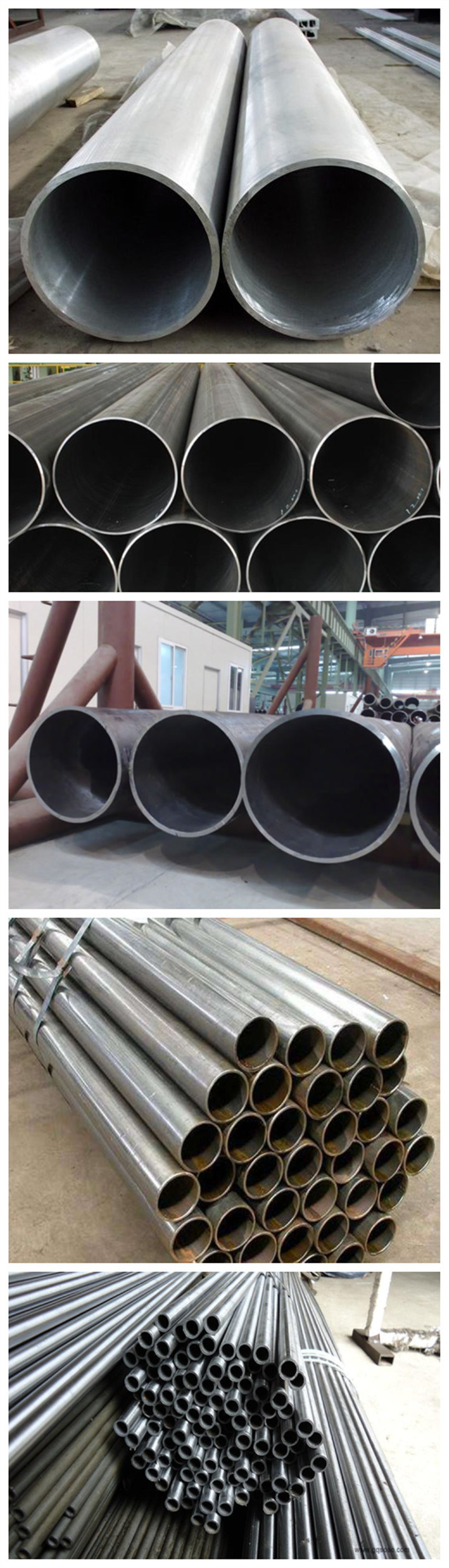 DIN 17175/St 35.8/Ss400/A106/A53 Carbon Seamless Steel Pipes