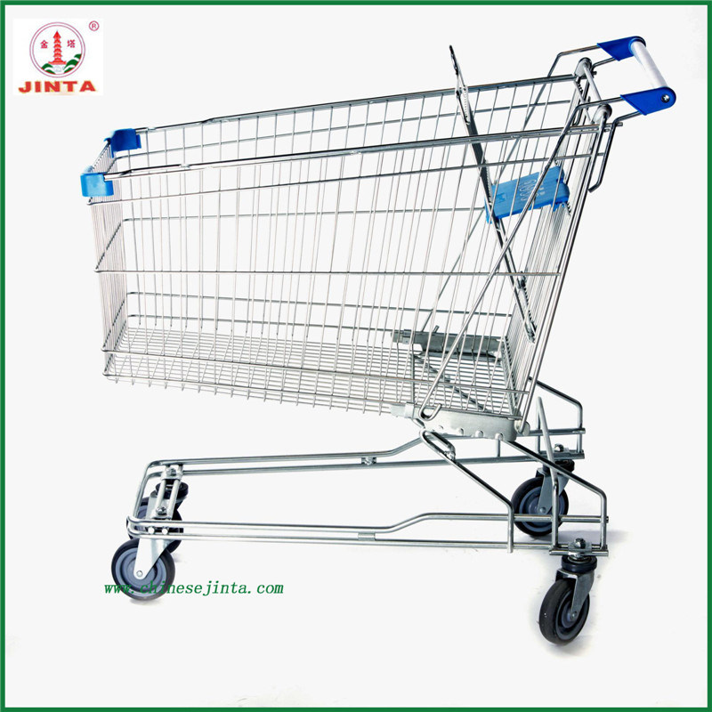 China Cheapest Wholesale Shopping Hand Carts 180L (JT-EC06)