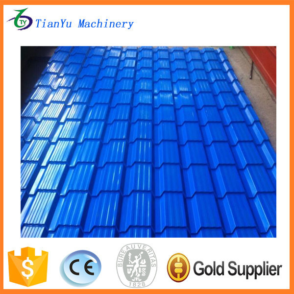 Corrugated Glazed Roof Tile Cold Roll Forming Machine Prices