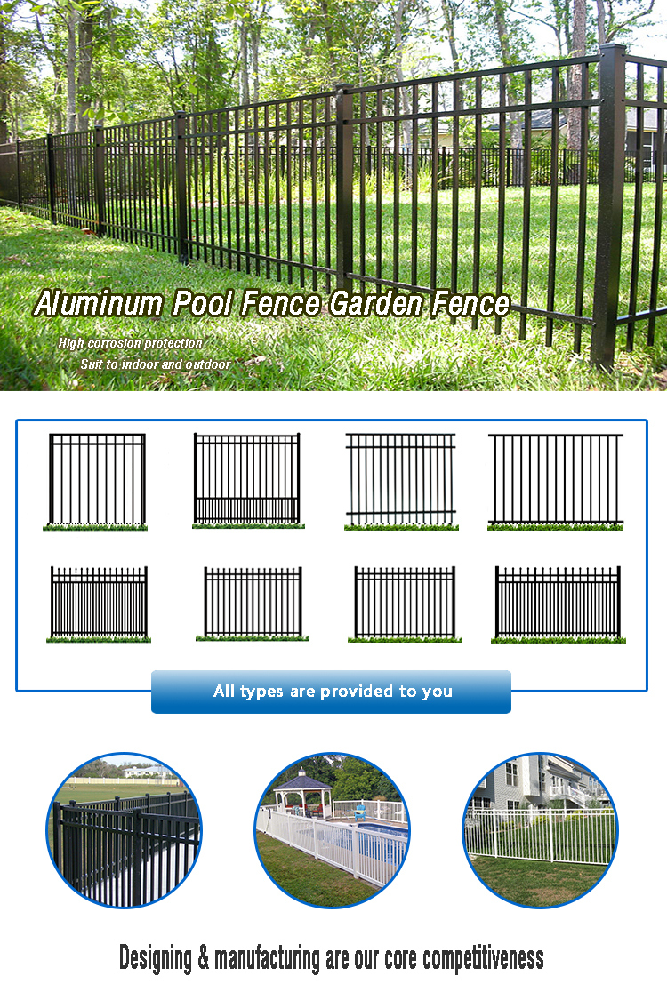 Supplying High Quality Extruded Aluminum Profile Used Aluminum Fence