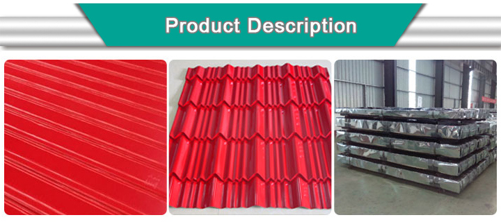 0.12mm SGCC Hot Dipped Galvanised Steel Corrugated Roofing Sheet Material