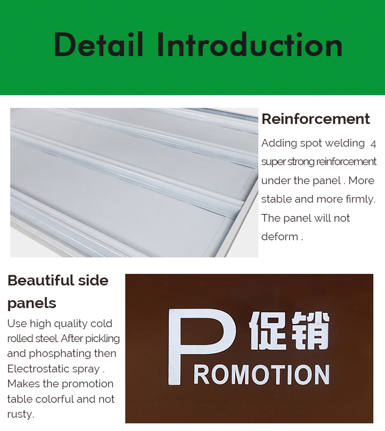 Highbright 2 Tiers Promotion Display Table