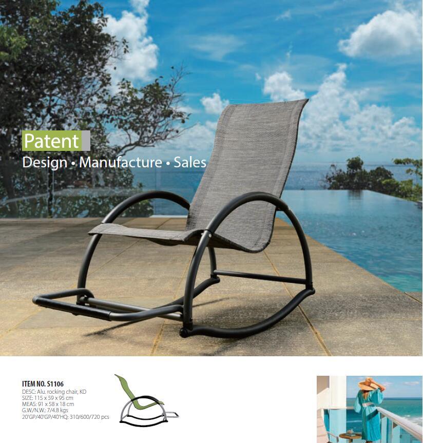 Beach Rocking Chair Rocking Lounge Garden Rocking Chair Outdoor Chair