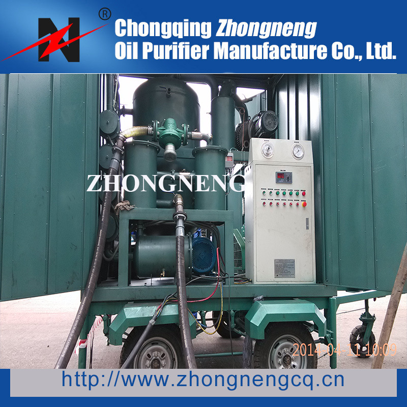 Double Stage Vacuum Insulating Oil Regeneration Purifier/Used Oil Recondition