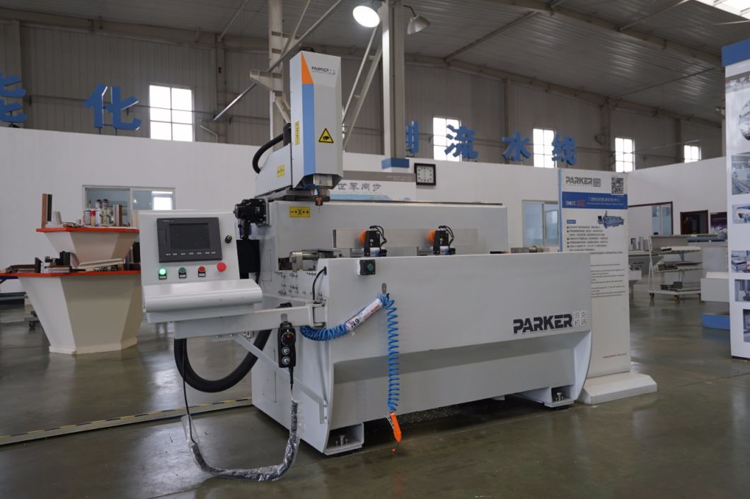Parker Aluminum Window Door Curtain Wall Drilling Milling Cutting Tapping Machine