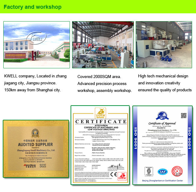 PVC Granulation Line/PVC WPC Powder Hot Cutting Pelletizing Production Line