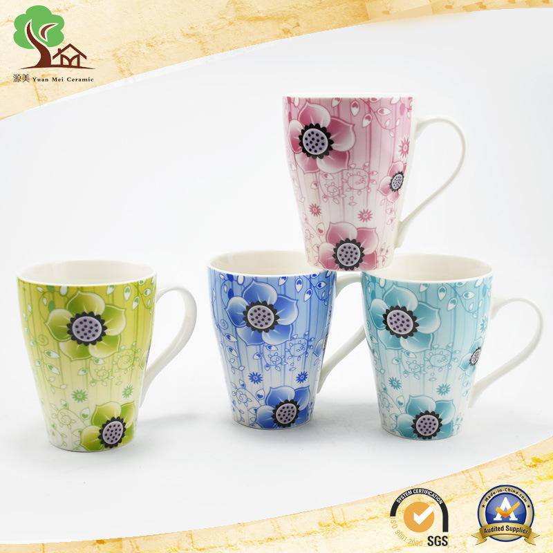 Sunflower Ceramic Coffee Mug for Customer Gift Melon Cup