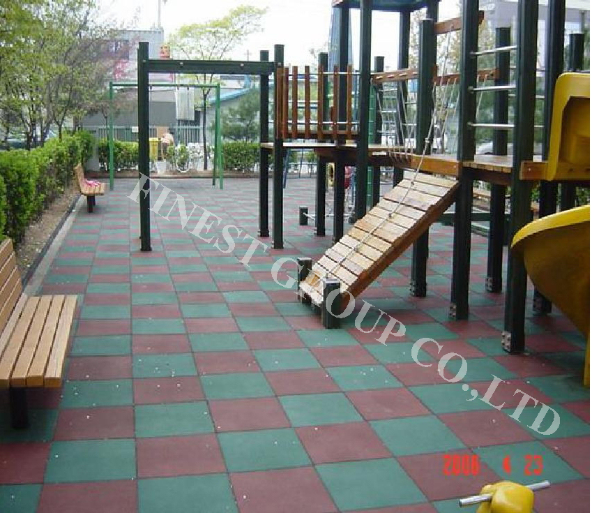 2018 Crossfit Factory Customized Anti-Vibration Shock Absorber EPDM Speckles Outdoors Safety Playground Fitness Flooring Rubber Tiles