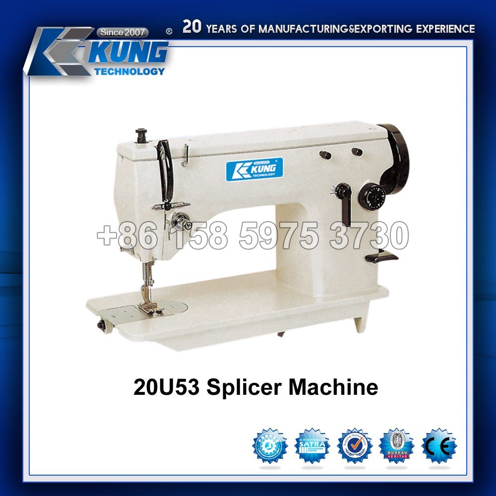 Single Needle Heavy Duty Sewing Machine for Leather Material