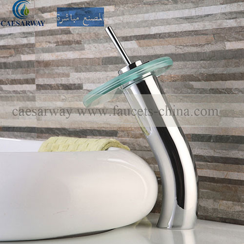 Traditional Basin Faucet with Watermark Approved for Bathroom