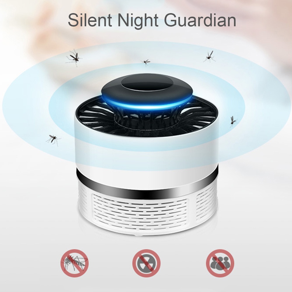 USB Electric Mosquito Repellent LED Lights No Radiation Photocatalyst Mosquito Killer