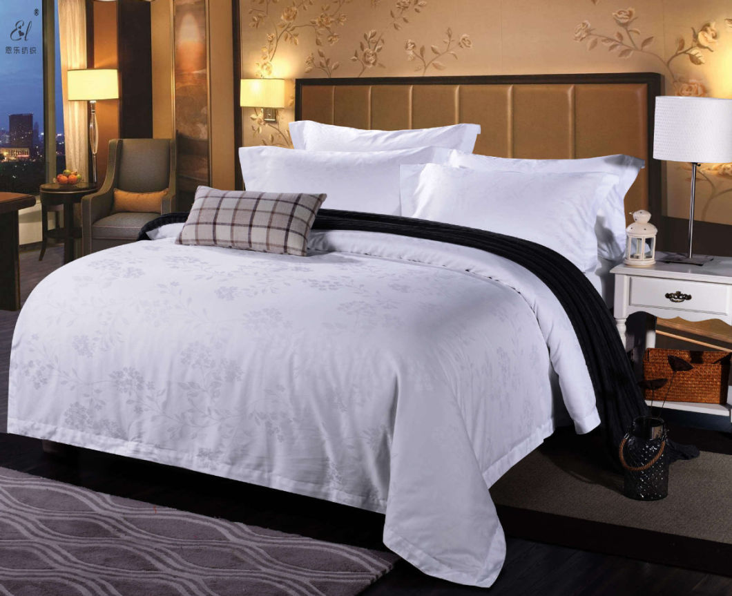 Deluxe Hotel Jacquard Bedding King Custom Comforter Bedding Quilt