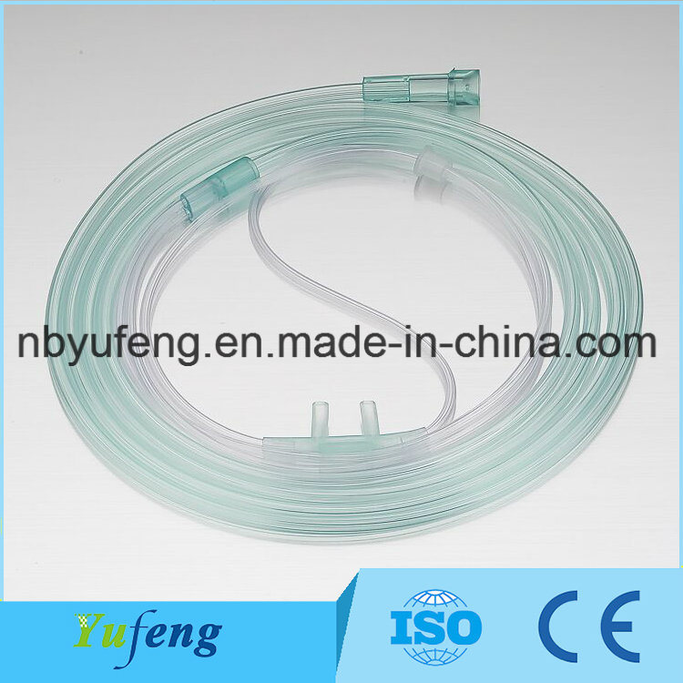 Yf-Ycxbyg 100% No Fluorescent Sterile Disposable Medical PVC Nasal Oxygen Intestinal Cannula
