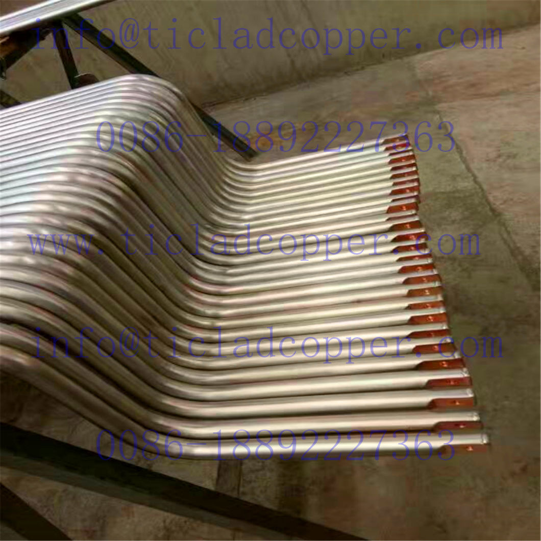 Steel Clad Copper Flat Bar for Electric Chemical Industry