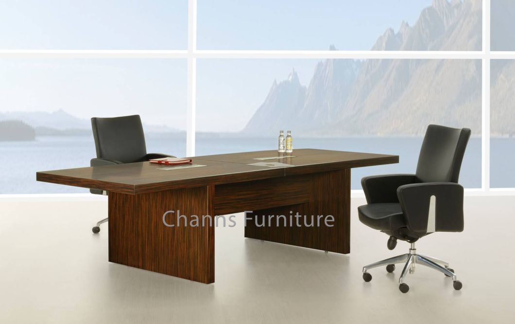 Modern Furniture 2.4m Office Desk Wooden Meeting Table (CAS-MT41201)