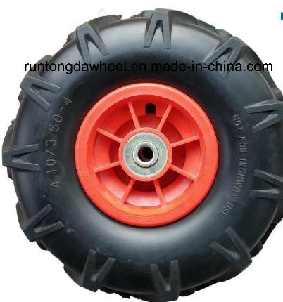 3.50-4 Pneumatic Plastic Rim Wheel for Tool Cart