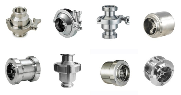 Stainless Steel Union Type Sanitary Check Valve